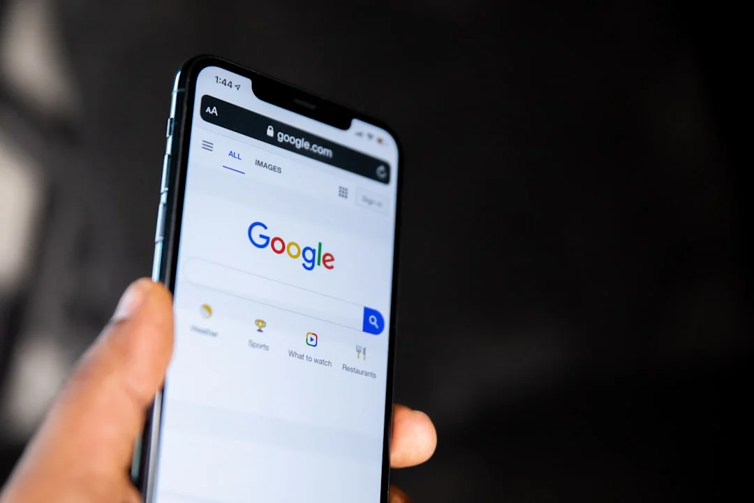 Google Gemini AI kya hai - smartphone with Google interface